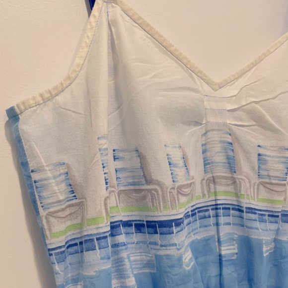 Anthropologie Lilka “Motel Pool” cotton mini dress - M - Picture 7 of 15